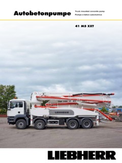 Liebherr 41 M5 XXT Specifications