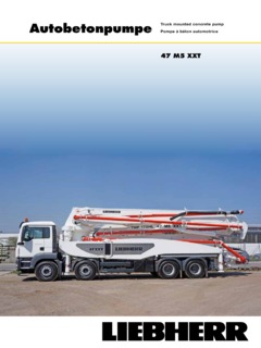 Liebherr 47 M5 XXT Specifications