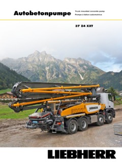 Liebherr 37 Z4 XXT Specifications