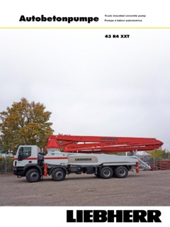 Liebherr 43 R4 XXT Specifications