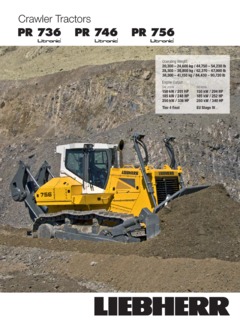 Liebherr PR 736 Litronic Specifications