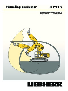 Liebherr R 944 C Litronic Specifications