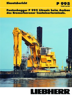 Liebherr P 995 Litronic Specifications