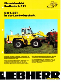 Liebherr L 521 Specifications
