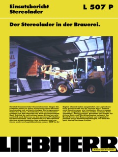 Liebherr L 507 P Specifications