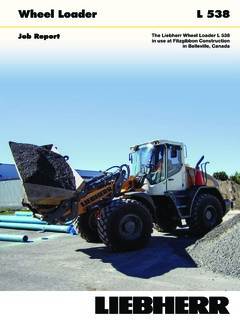 Liebherr L 538 Specifications