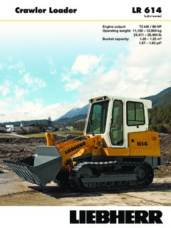 Liebherr LR 614 Litronic Specifications