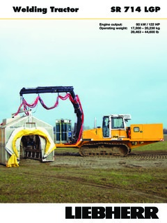 Liebherr SR 714 LGP Specifications