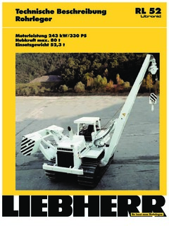 Liebherr RL 52 Specifications