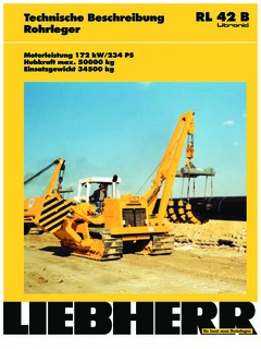 Liebherr RL 42 B Specifications