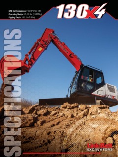 Link-Belt LBX 130 X4 Specifications