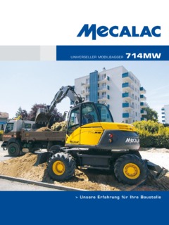 Mecalac 714MW Specifications