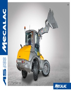 Mecalac AS 900 Specifications