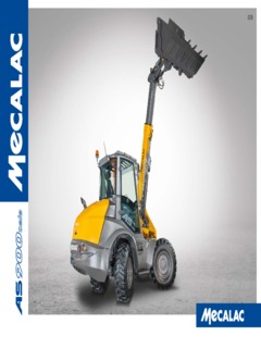 Mecalac AS 900tele Specifications