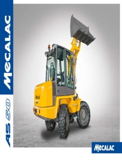 Mecalac AS 50 Specifications