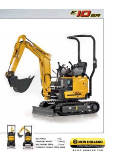 New Holland E10SR Specifications
