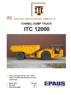 Paus ITC 12000 Specifications