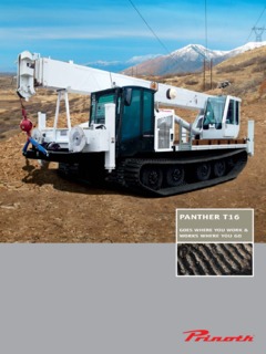 Prinoth PANTHER T16 Specifications