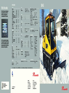 Prinoth SW4S Specifications