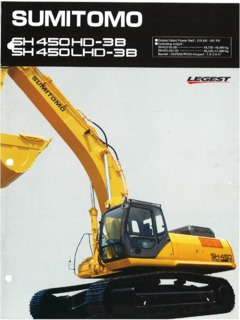 Sumitomo SH450LHD-3B Specifications