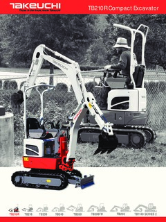 Takeuchi TB210R Specifications