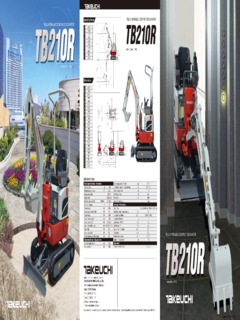 Takeuchi TB210R Specifications