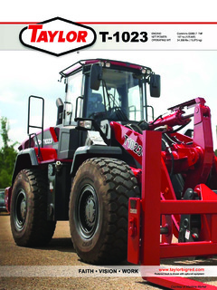 Taylor T-1023 Specifications