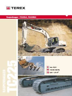Terex TC225LC Specifications