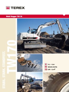 Terex TW170 Specifications