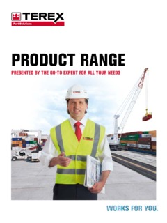 Terex PS6000 Specifications