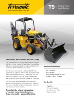 Free terramite t5c service manual