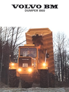 Volvo-BM 860 Specifications