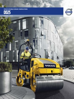 Volvo CE DD25 Specifications