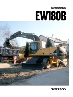 Volvo CE EW180B Specifications