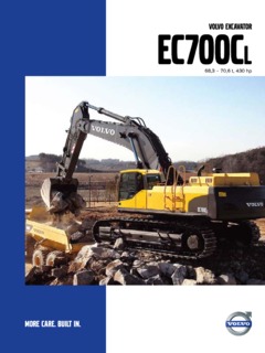 Volvo CE EC700C L Specifications