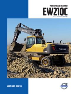 Volvo CE EW210C Specifications