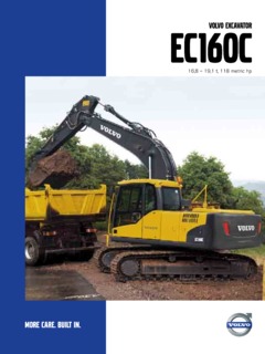 Volvo CE EC160C Specifications