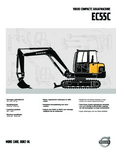 Volvo CE EC55C Specifications