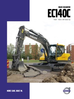 Volvo CE EC140C Specifications