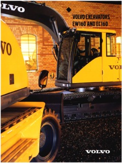 Volvo CE EW160 Specifications