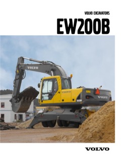 Volvo CE EW200B Specifications