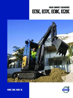 Volvo CE EC18C Specifications