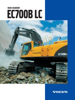 Volvo CE EC700B LC Specifications