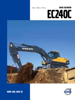 Volvo CE EC240C Specifications