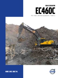 Volvo CE EC460C Specifications