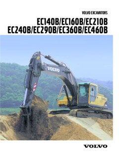 Volvo CE EC240B Specifications