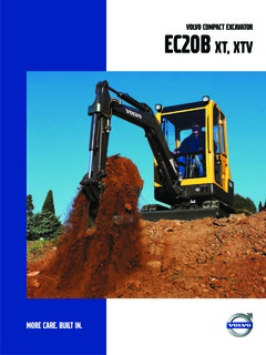 Volvo CE EC20B XT Specifications