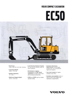 Volvo CE EC50 Specifications