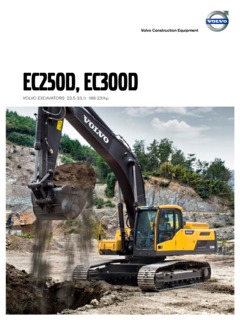 Volvo CE EC250DLR Specifications