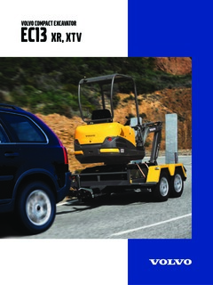 Volvo CE EC13 XR Specifications